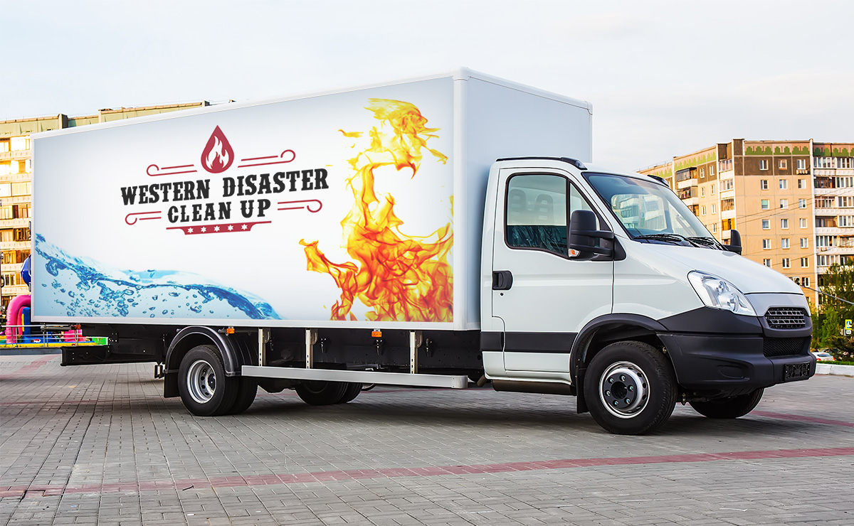 Western Disaster Cleanup Truck